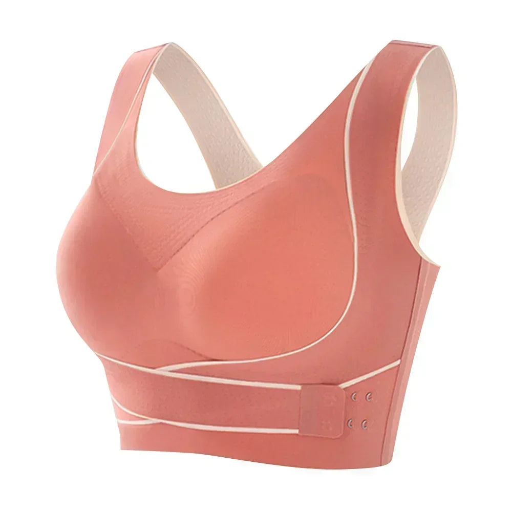 Sports Bra with Adjustable Closure
