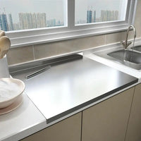 Stainless Steel Cutting Board with Non-Slip and Raised Surface