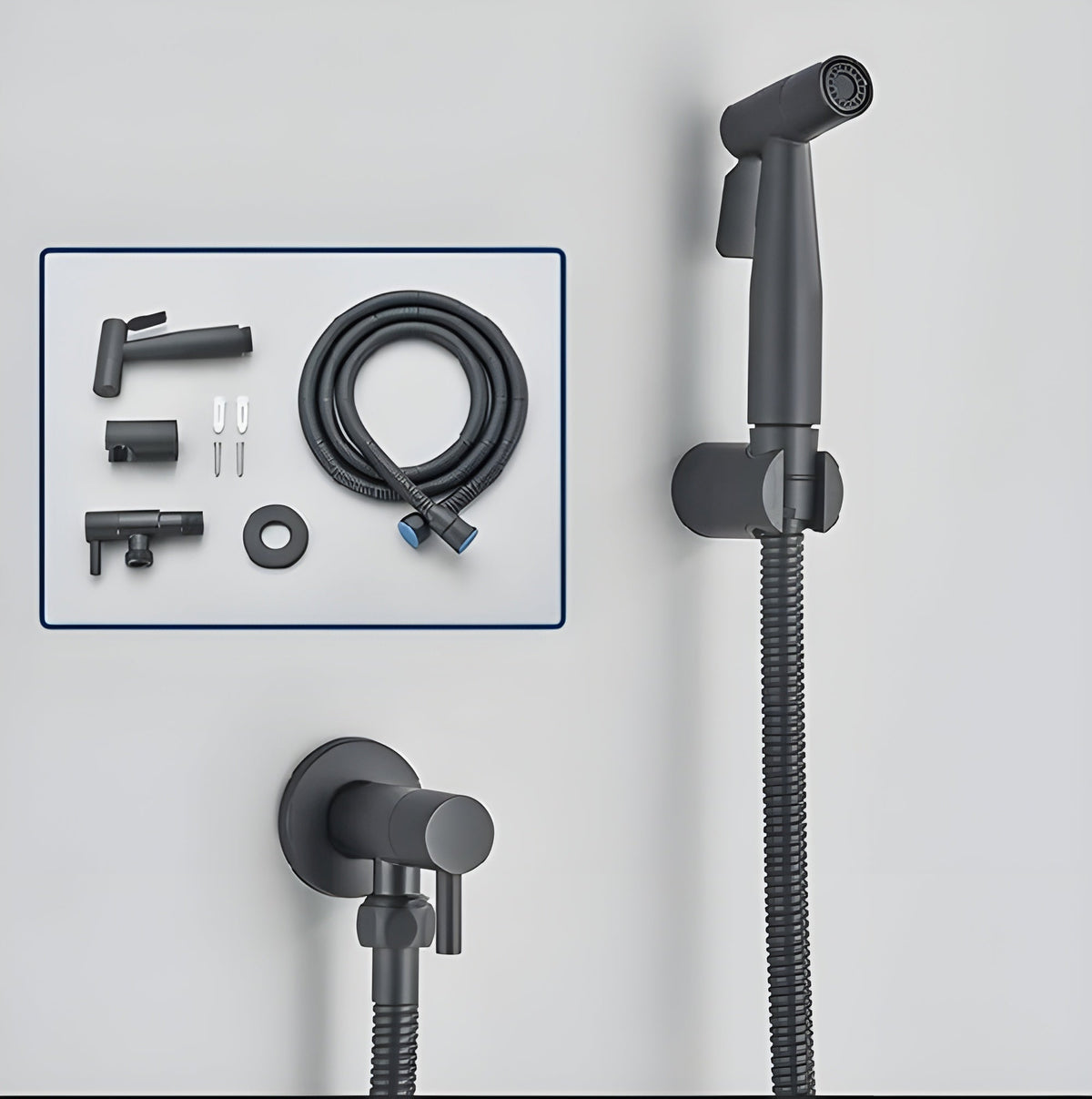 Stainless Steel Handheld Bidet Sprayer Toilet Shower