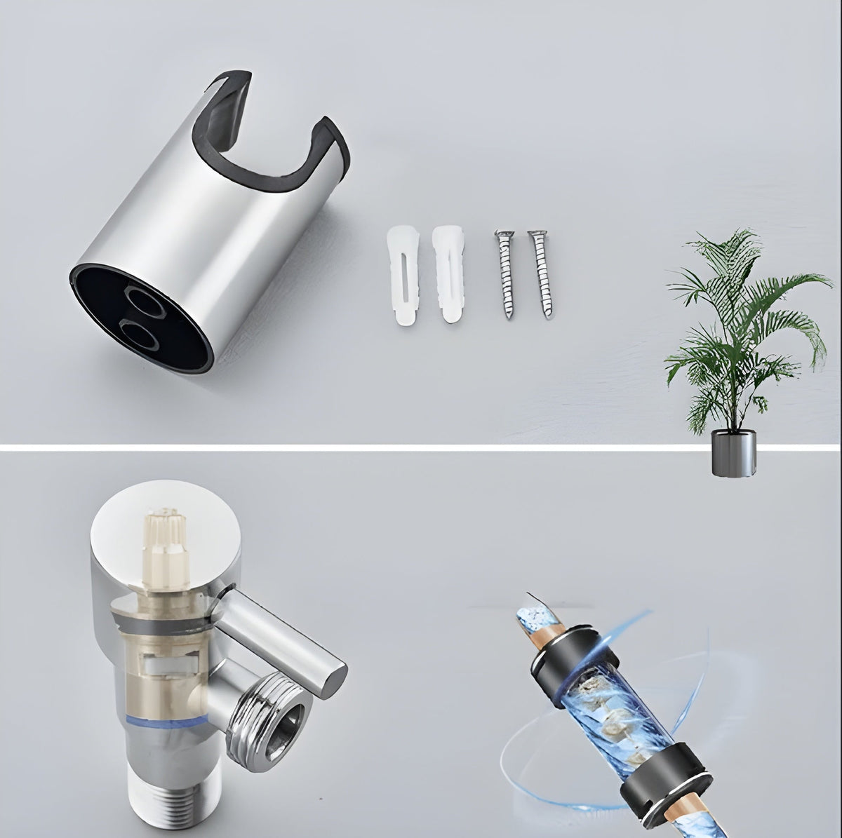 Stainless Steel Handheld Bidet Sprayer Toilet Shower