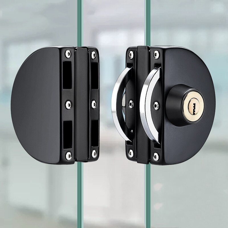 Stainless Steel Sliding Door Lock for Safety Glass