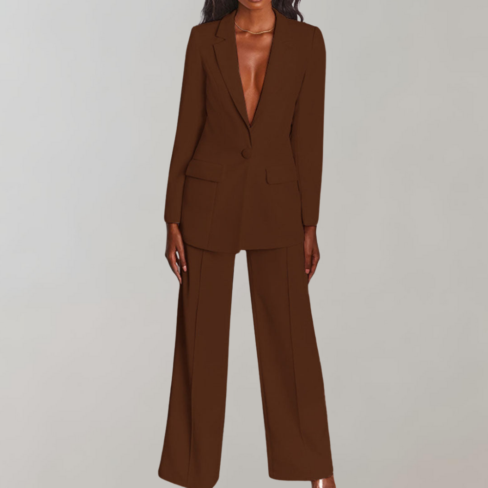 Stylish Blazer and Pants Set