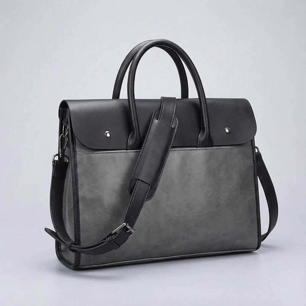 Stylish Men's Laptop Bag - Fits 14-Inch Laptops