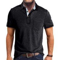 Stylish Men's Polo Shirt with Modern Collar