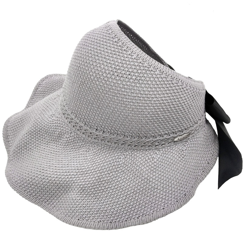 Stylish Summer Hat with Ponytail Hole