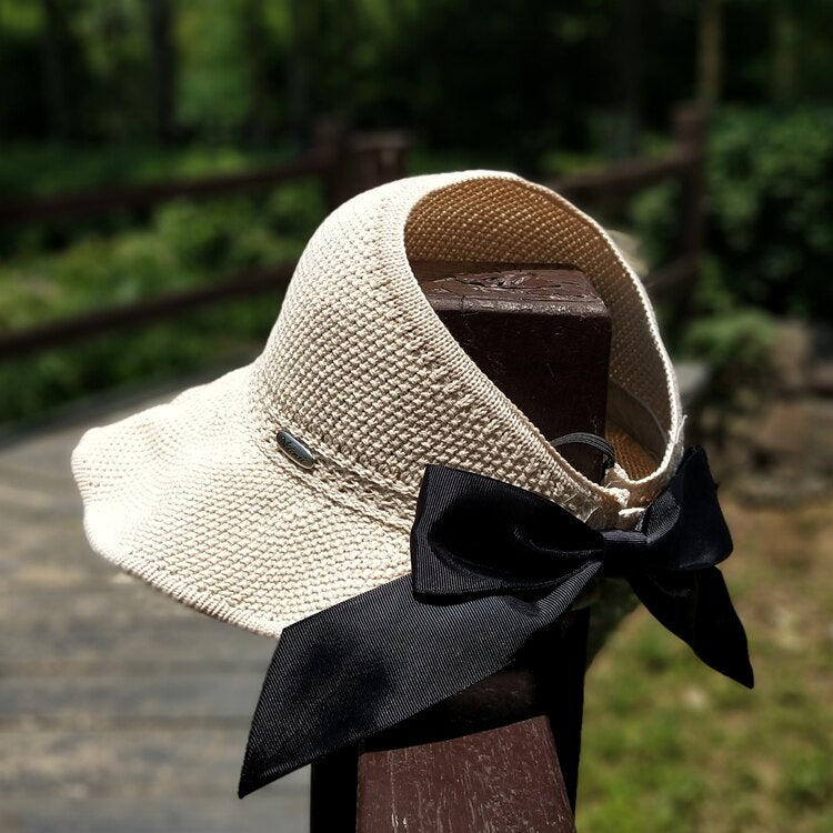 Stylish Summer Hat with Ponytail Hole
