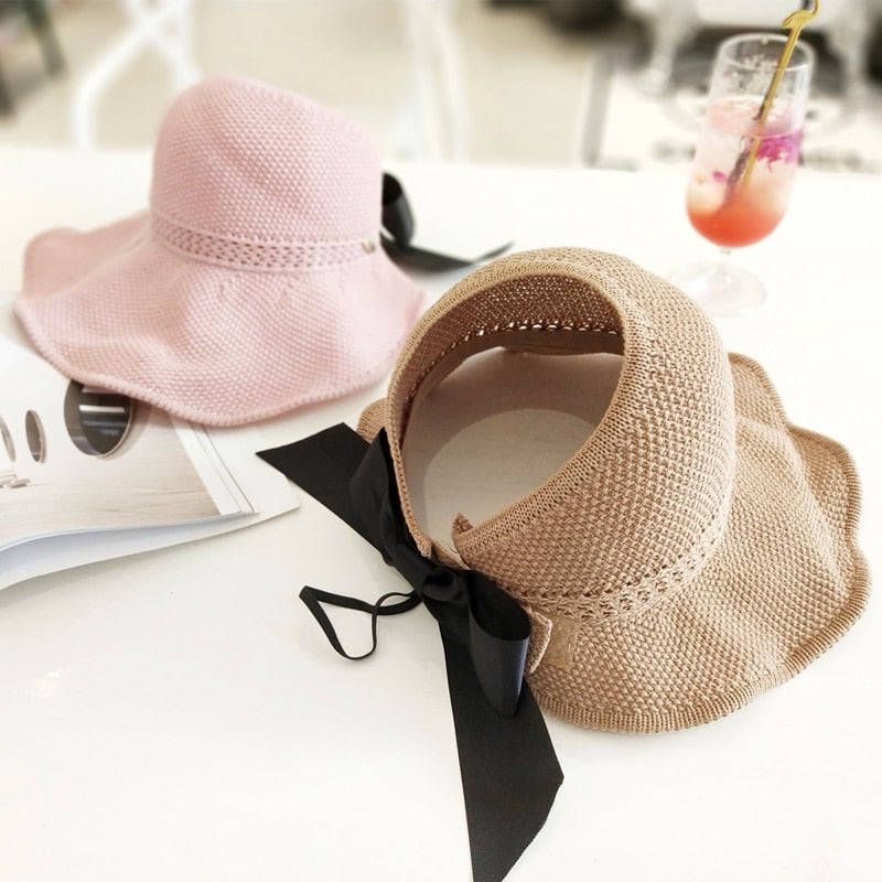 Stylish Summer Hat with Ponytail Hole