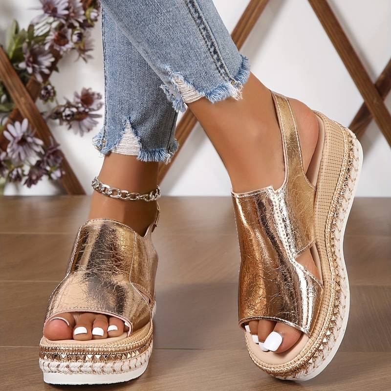 Stylish Women's Orthopedic Sandals with Fringe