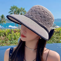 Summer Hat with Bow Detail