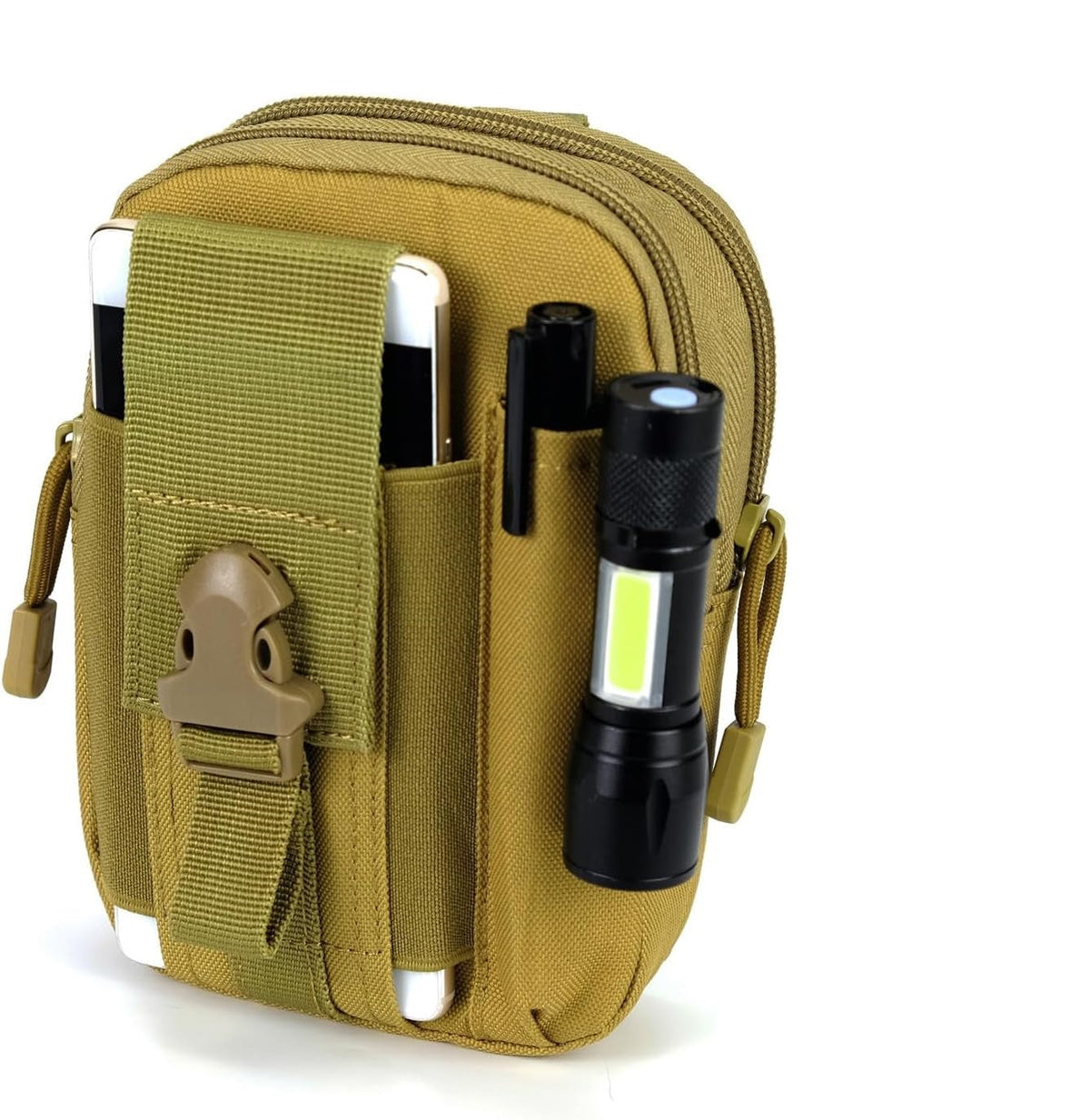 Tactical MOLLE EDC Belt Pouch - Military Utility Bag