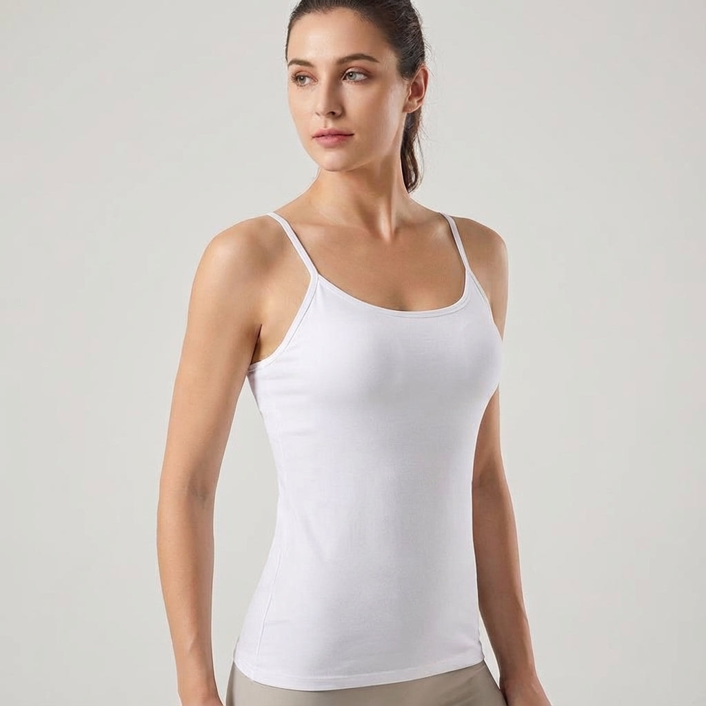 Tank Top with Built-in Bra - Tara