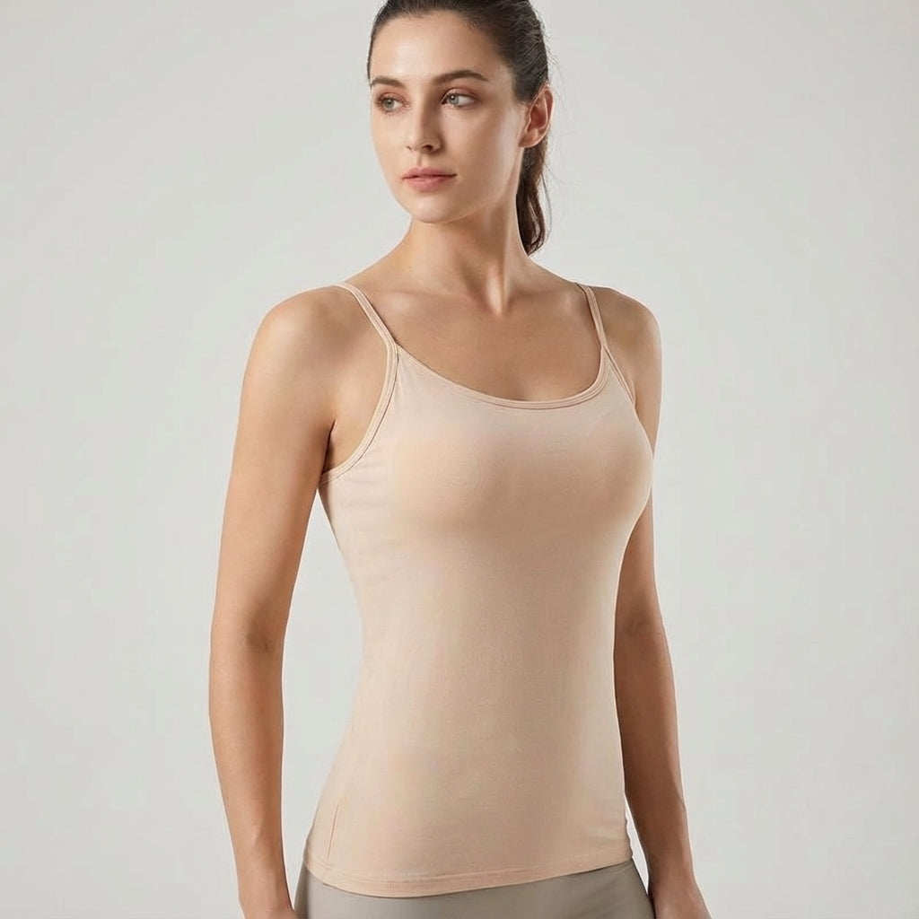 Tank Top with Built-in Bra - Tara