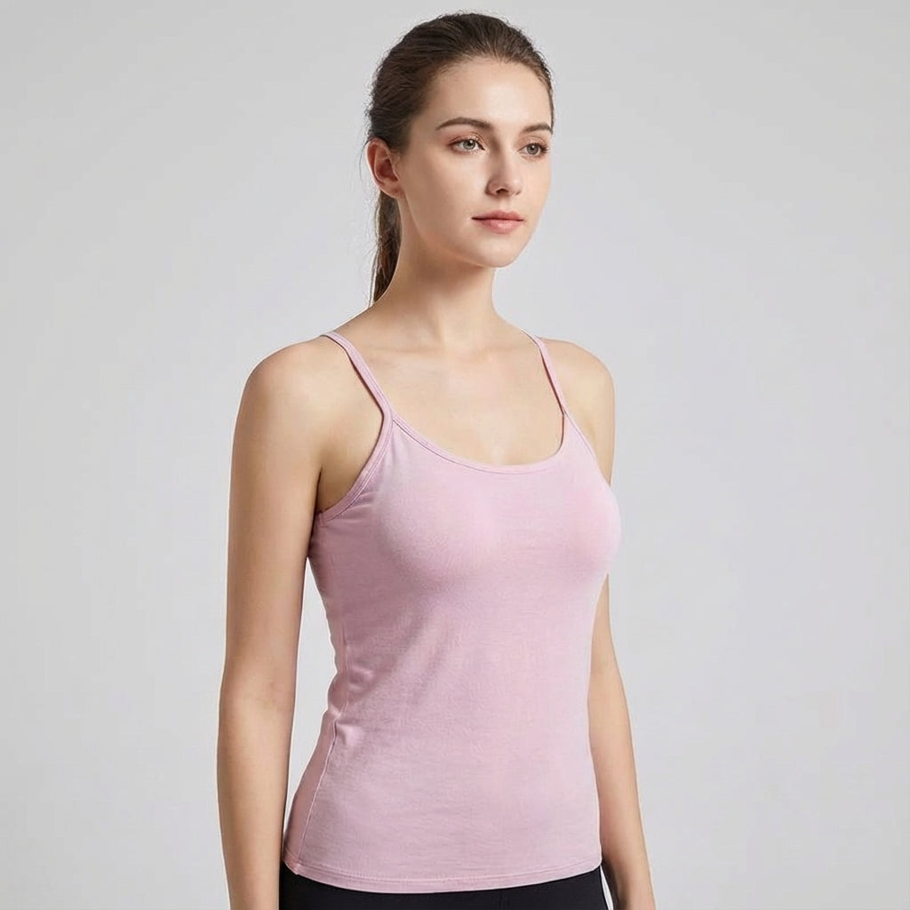 Tank Top with Built-in Bra - Tara