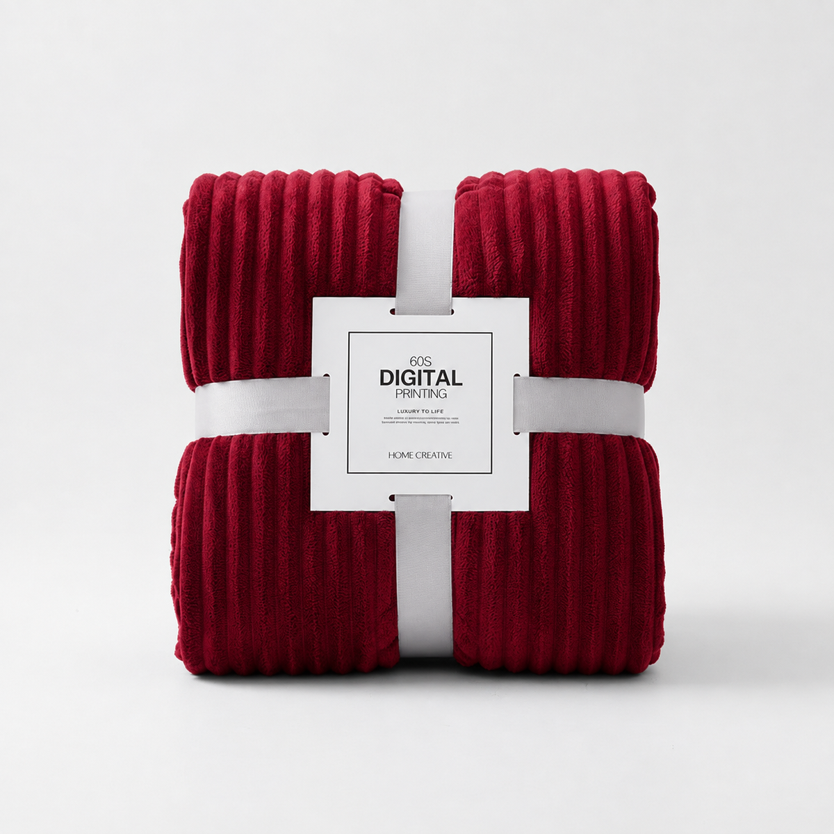 Thick Coral Fleece Throw