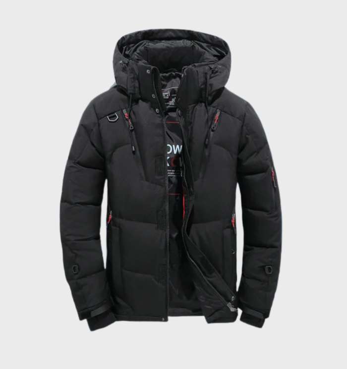 Thickly Insulated Waterproof and Windproof Winter Parka Jacket