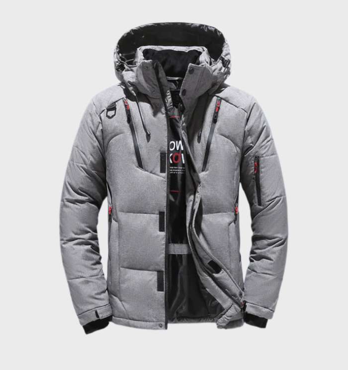 Thickly Insulated Waterproof and Windproof Winter Parka Jacket
