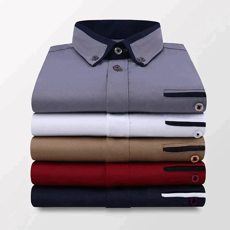 Timeless Shirt with Turn-Down Collar