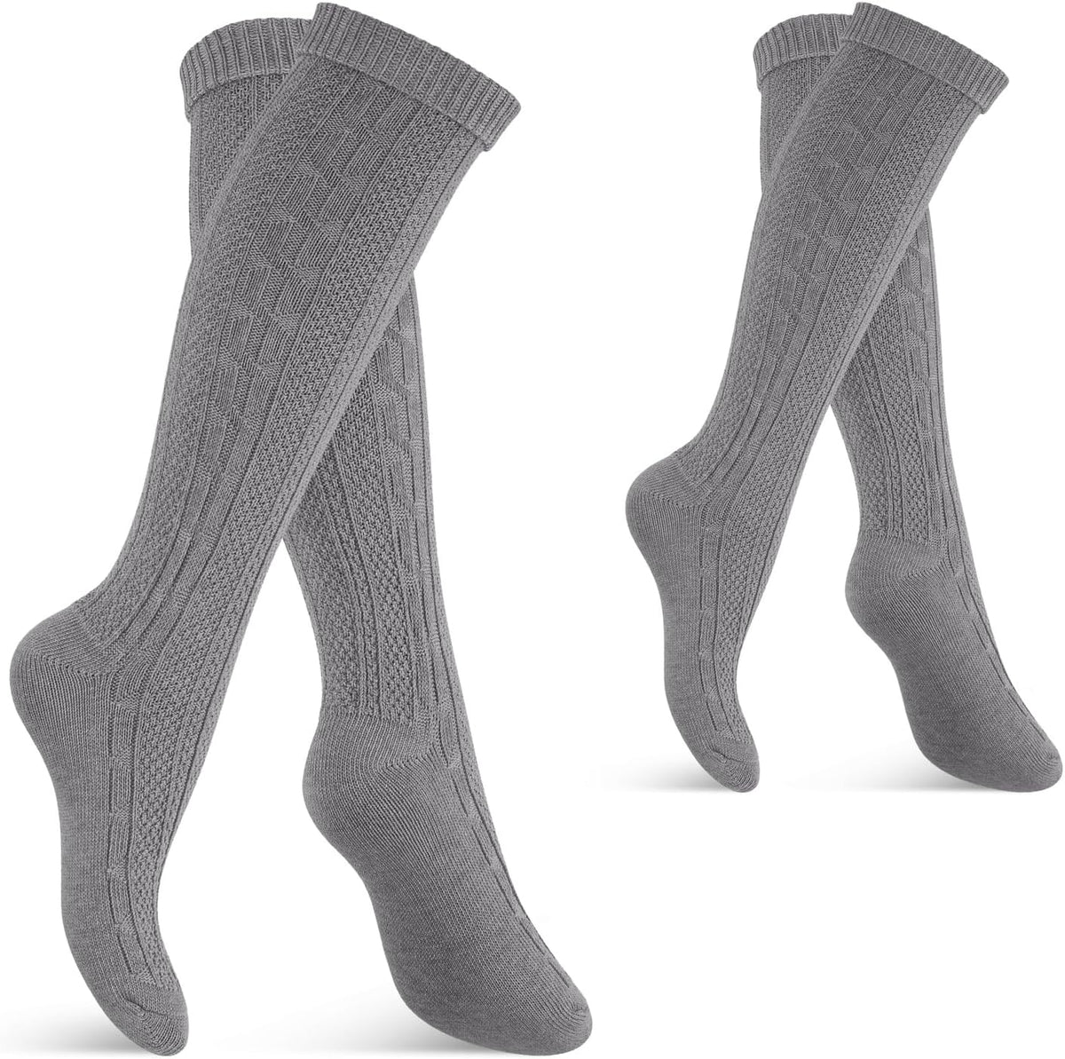 Traditional Oktoberfest Knee-High Socks - 2-Pack