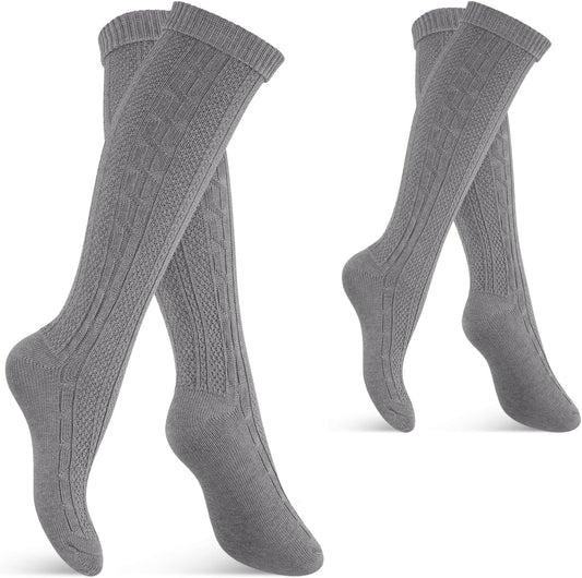 Traditional Oktoberfest Knee-High Socks - 2-Pack