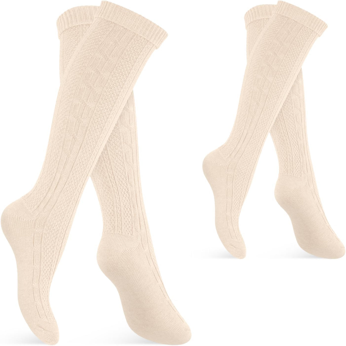 Traditional Oktoberfest Knee-High Socks - 2-Pack