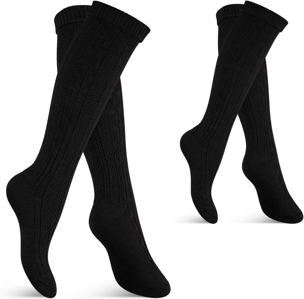 Traditional Oktoberfest Knee-High Socks - 2-Pack