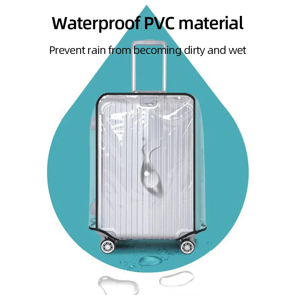Transparent Waterproof Luggage Cover