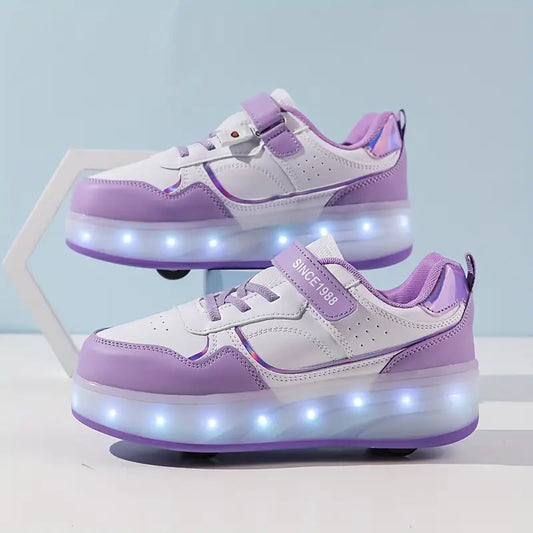 Trendy Roller Skate Shoes - GlideGlow