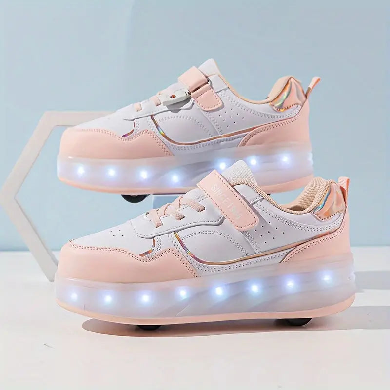 Trendy Roller Skate Shoes - GlideGlow