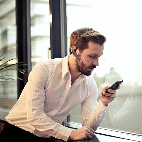 Trucker Dual Mic Wireless Bluetooth 5.1 Noise-Cancelling Headset