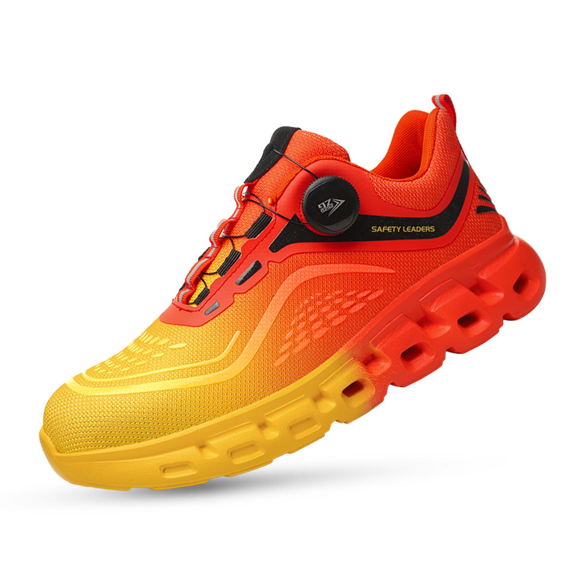 Ultra-Lightweight Durable Steel Toe Safety Shoes with Rotating Buckle