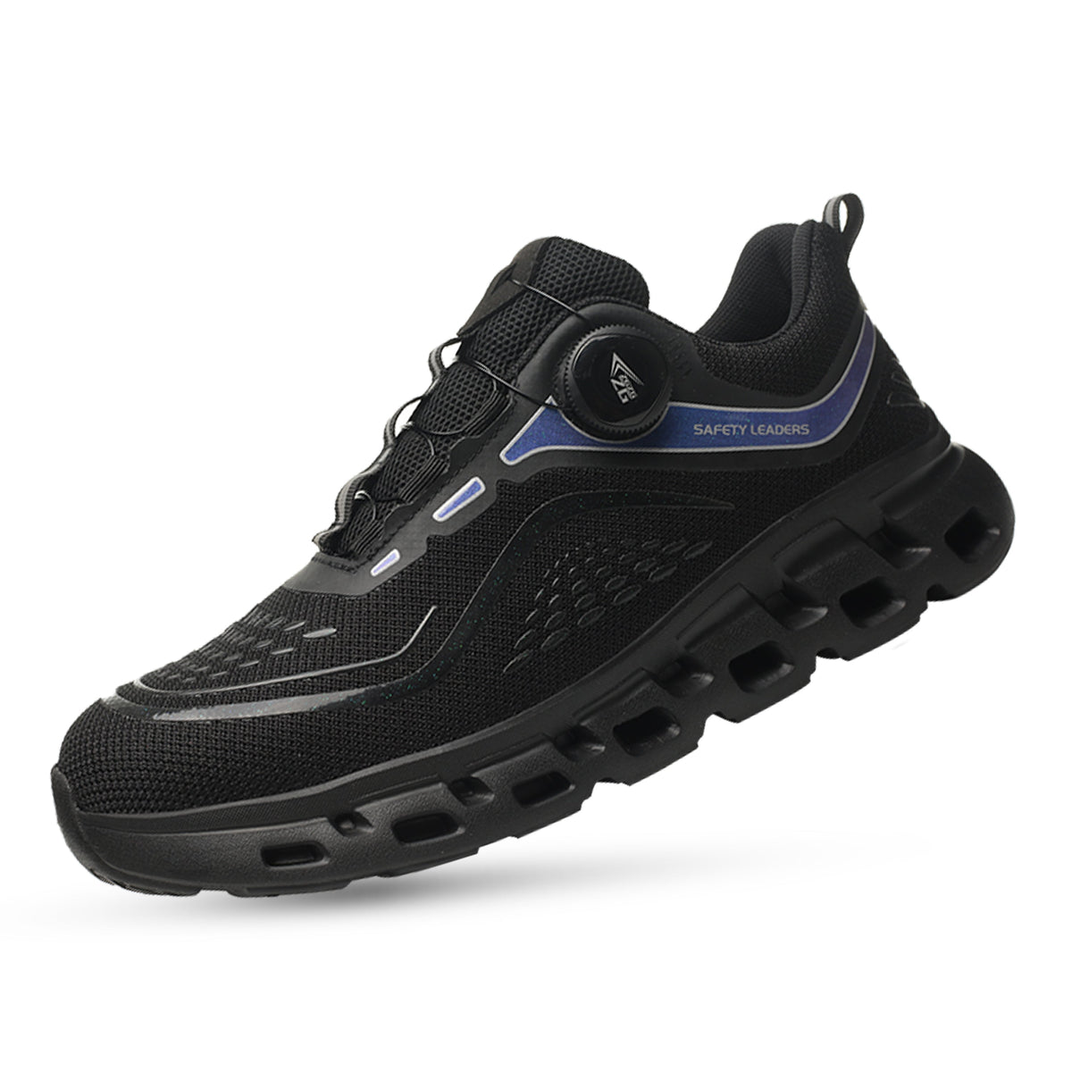 Ultra-Lightweight Durable Steel Toe Safety Shoes with Rotating Buckle