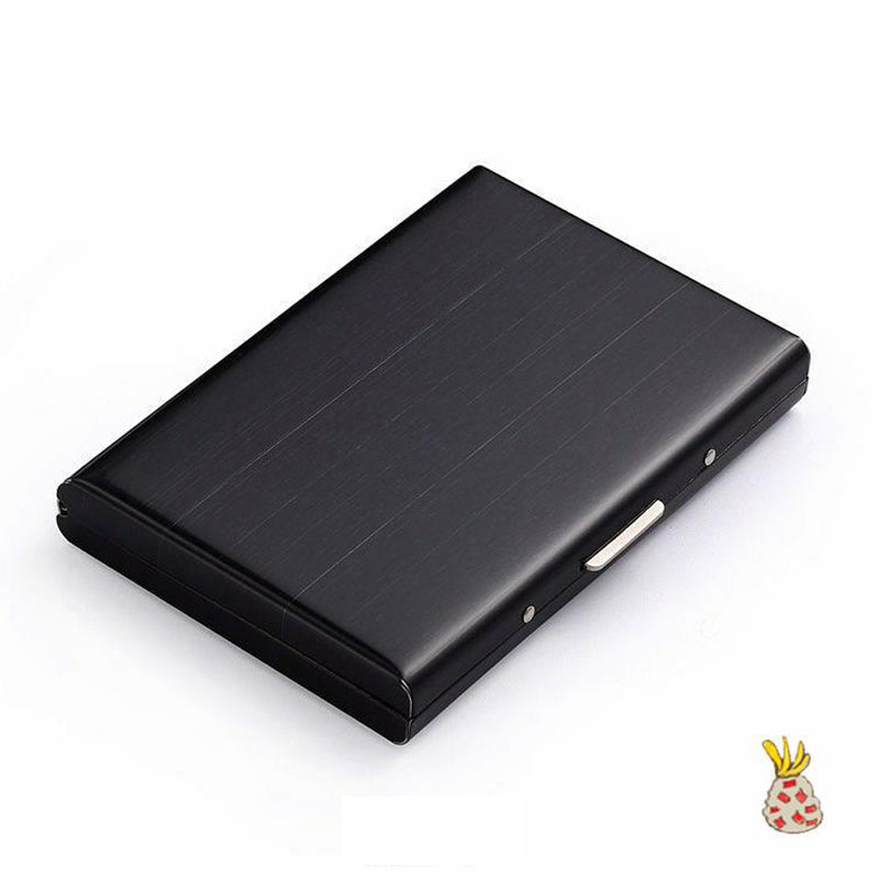 Ultra-Slim Card Case with Anti-Theft and Anti-Demagnetization Protection