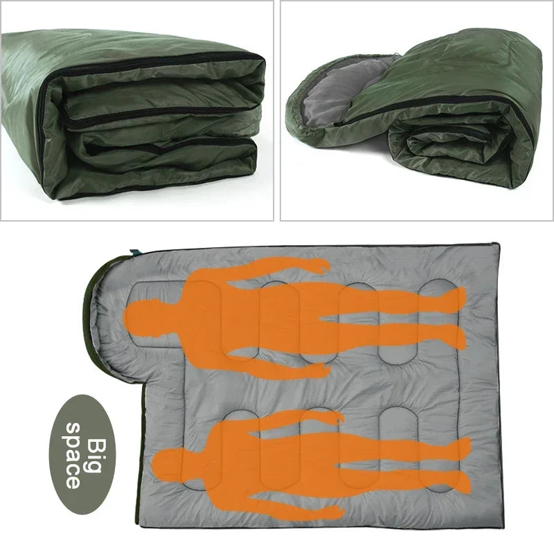 Ultralight 4-Season Sleeping Bag – Warm and Waterproof for Outdoor Adventures and Camping