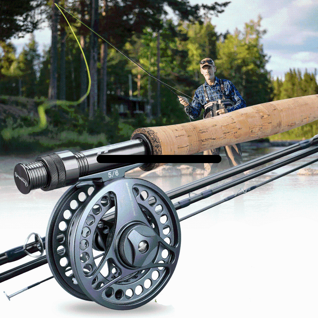 Ultralight Fly Fishing Rod & Reel Combo for Anglers