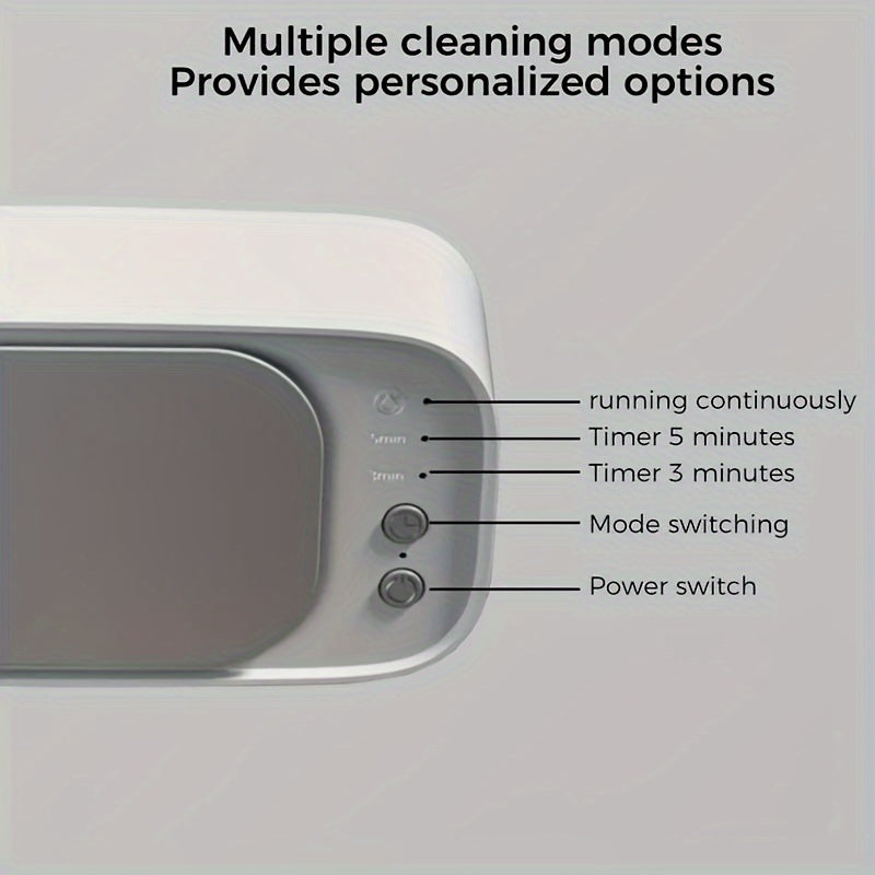Ultrasonic Jewelry Cleaner for Rings, Watches, Earrings and Glasses