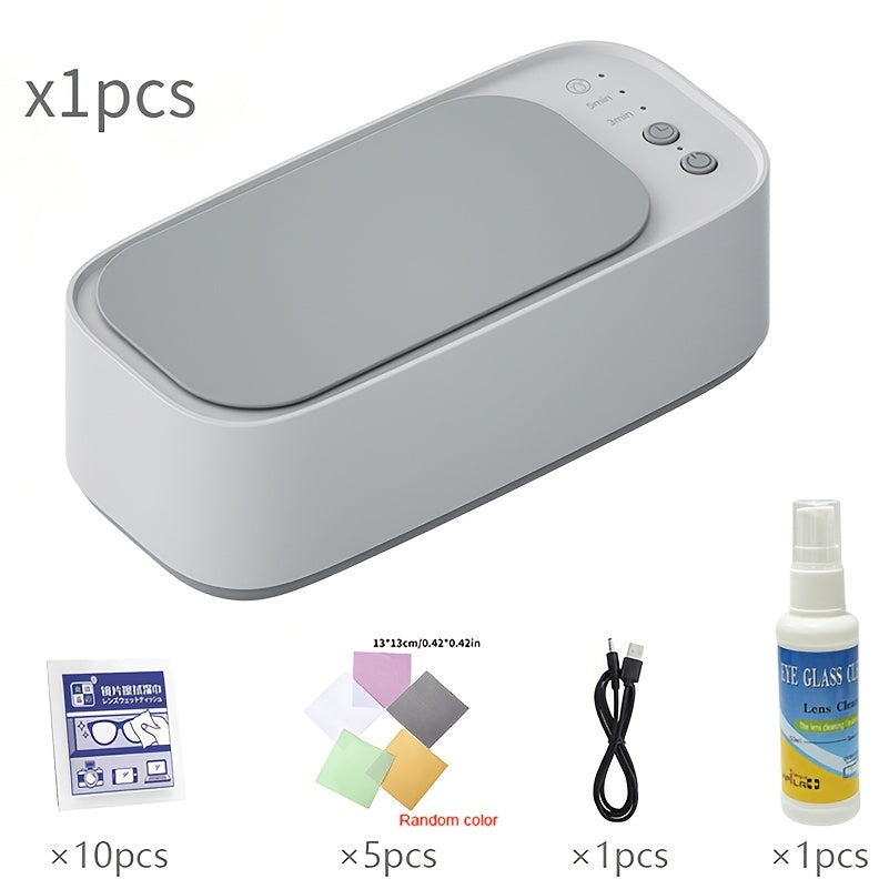 Ultrasonic Jewelry Cleaner for Rings, Watches, Earrings and Glasses