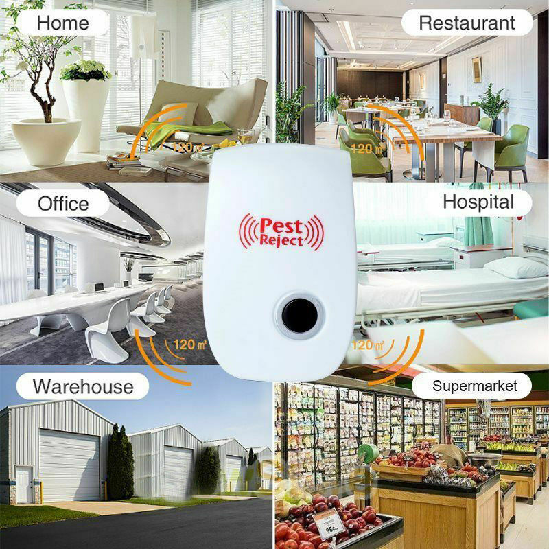 Ultrasonic Pest Repeller for Indoor & Outdoor Use