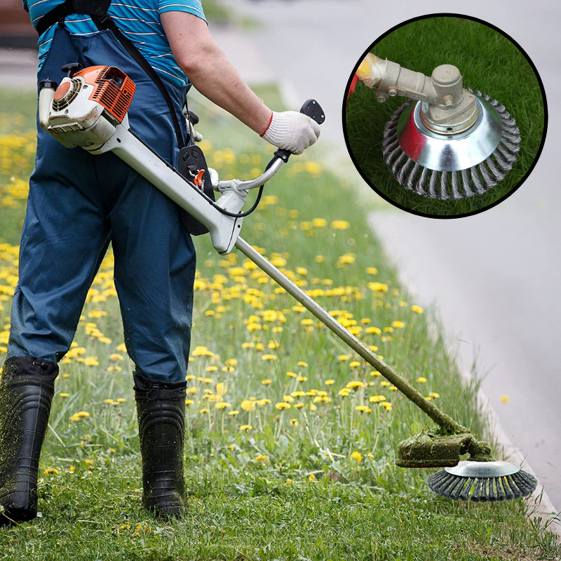 Unbreakable Grass Trimmer Head for Easy Weeding