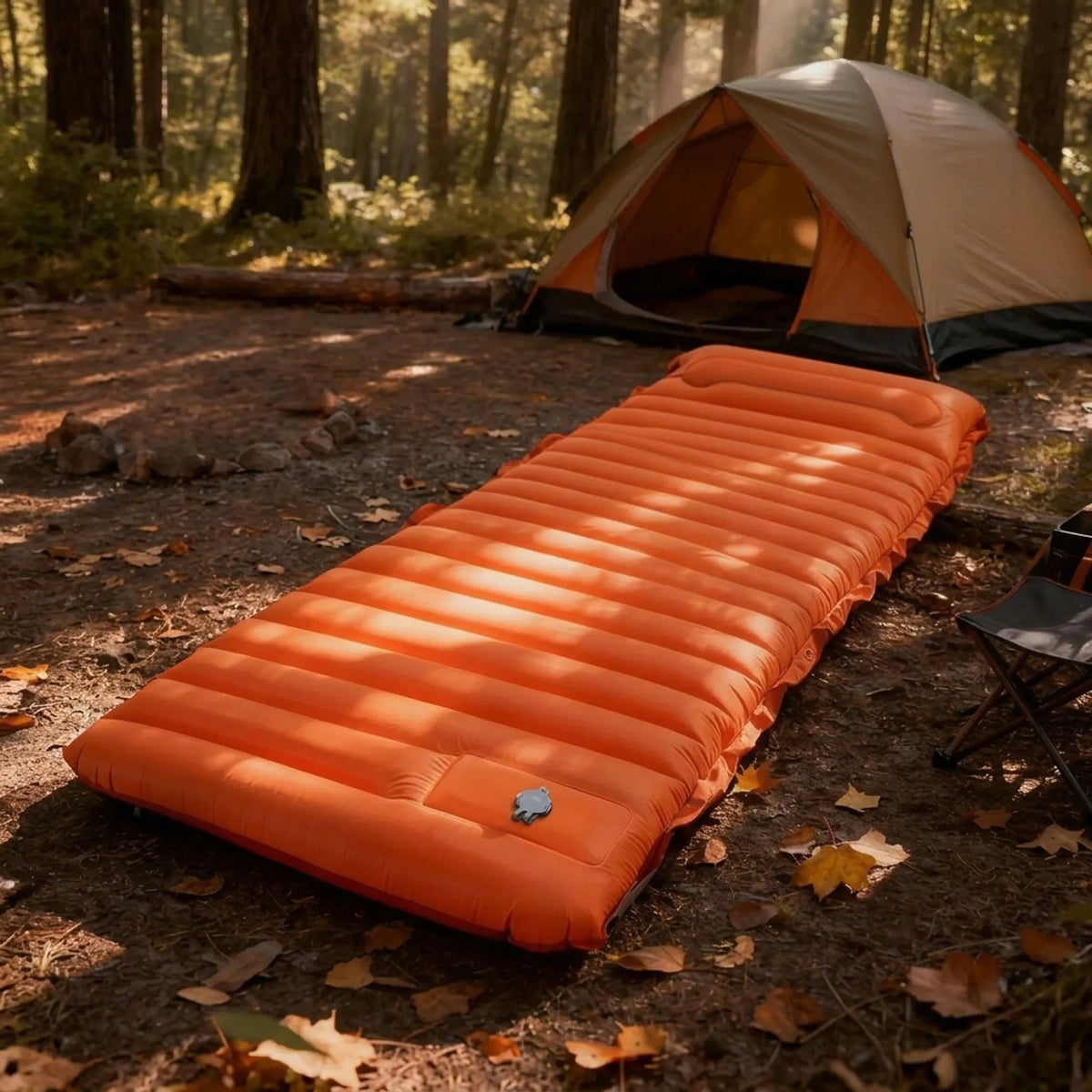 Unisex 4-Inch Self-Inflating Camping Sleeping Pad