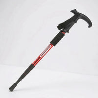 Unisex 4-Section Telescopic Folding Trekking Pole for Hiking