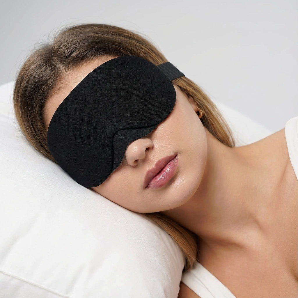 Unisex 5-Layer Breathable Sleep Mask for Deep Rest