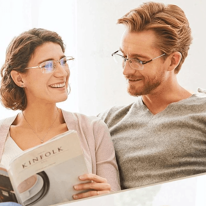 Unisex Anti-Blue Light Progressive Reading Glasses