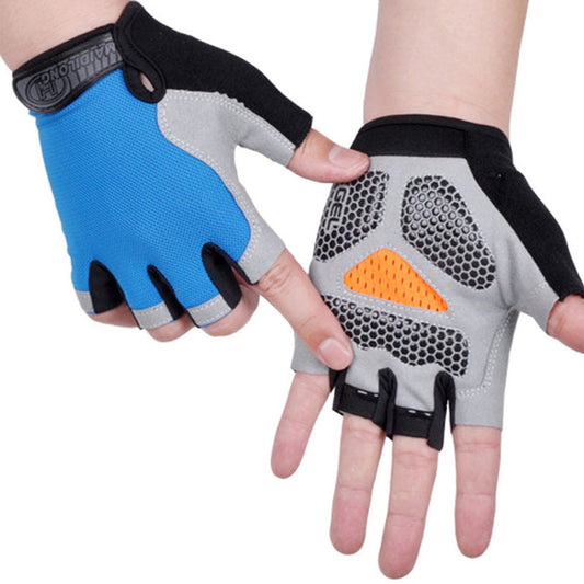 Unisex Anti-Slip Half-Finger Cycling Gloves