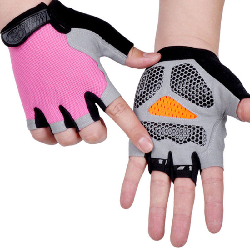 Unisex Anti-Slip Half-Finger Cycling Gloves