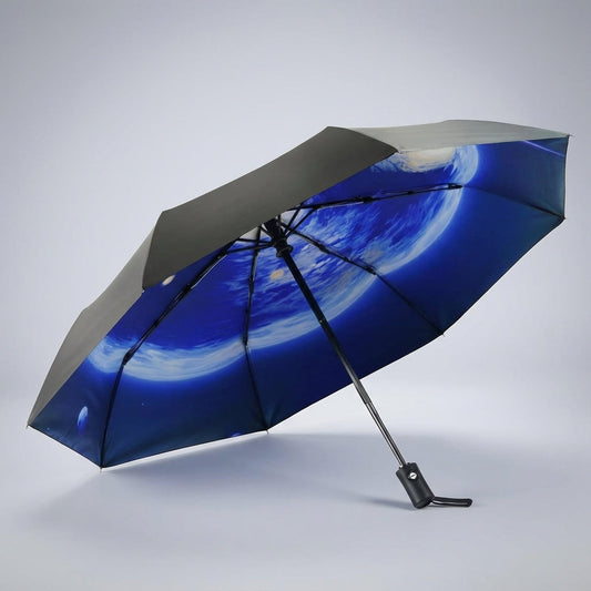Unisex Automatic Folding Travel Umbrella - Compact & Windproof