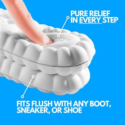 Unisex Comfort Insoles for Everyday Use