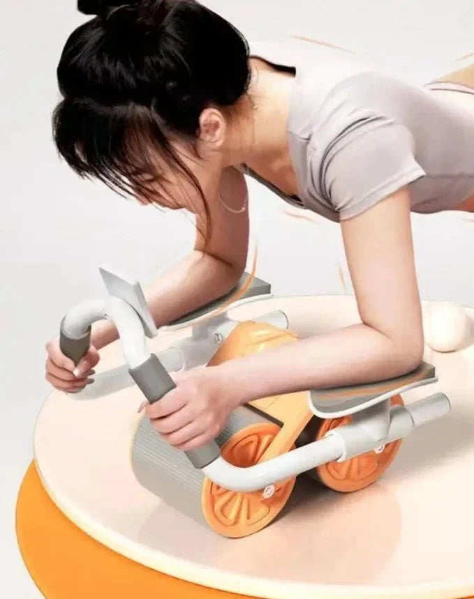 Unisex Dual Ab Roller for Core Training