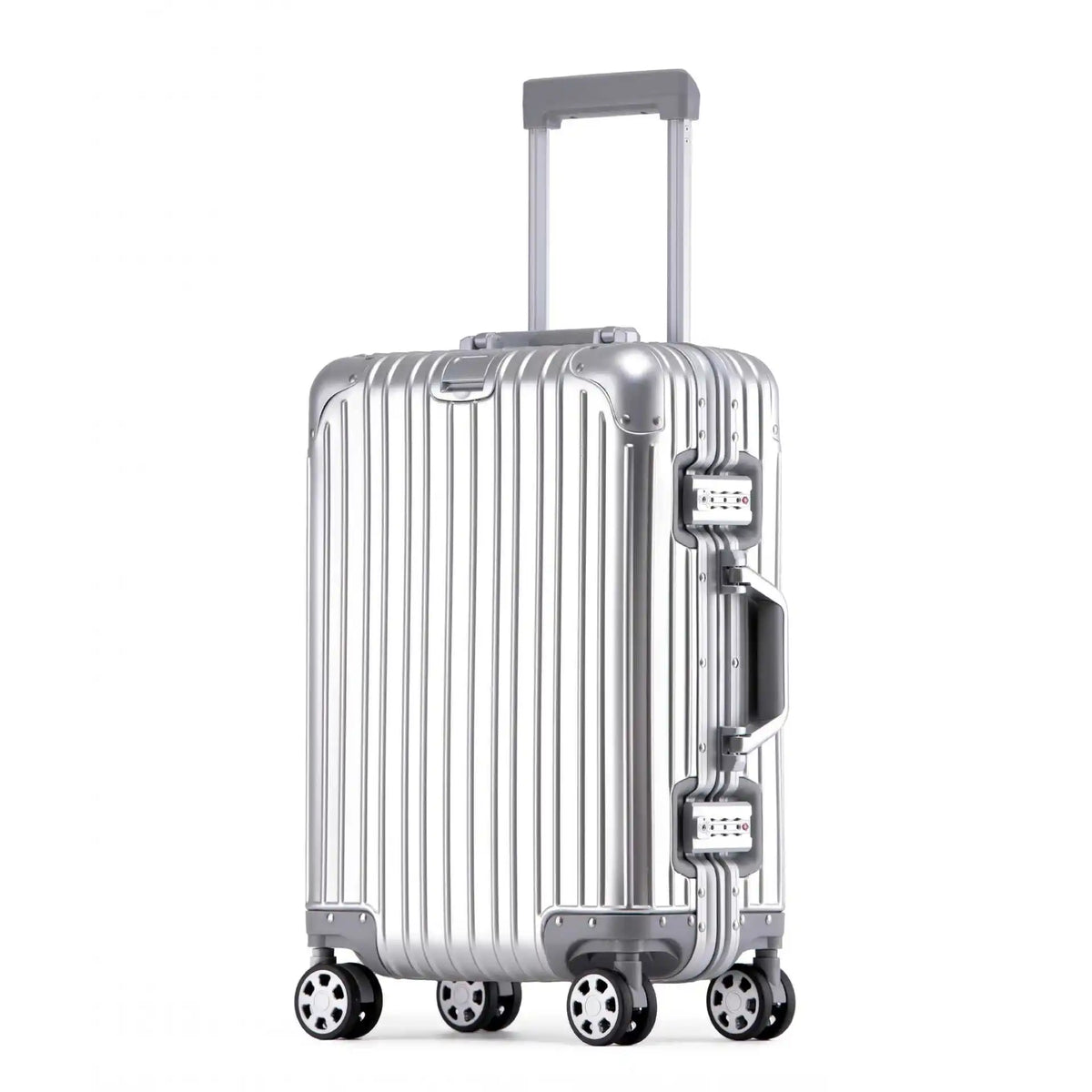 Unisex Durable Hard Shell Travel Luggage with Spinner Wheels