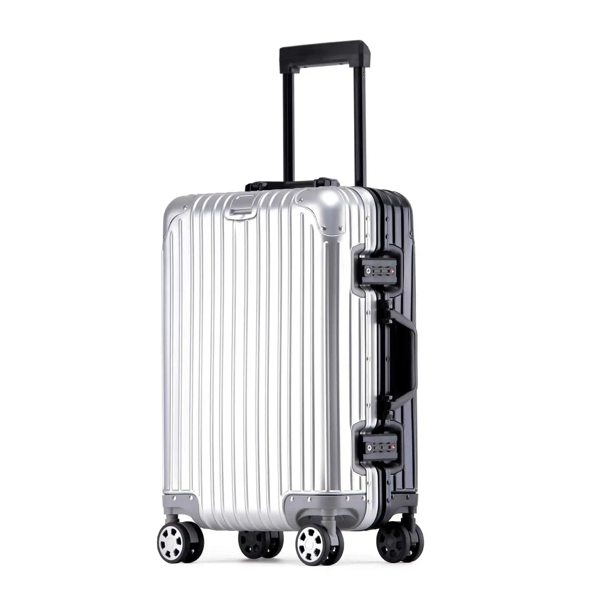 Unisex Durable Hard Shell Travel Luggage with Spinner Wheels