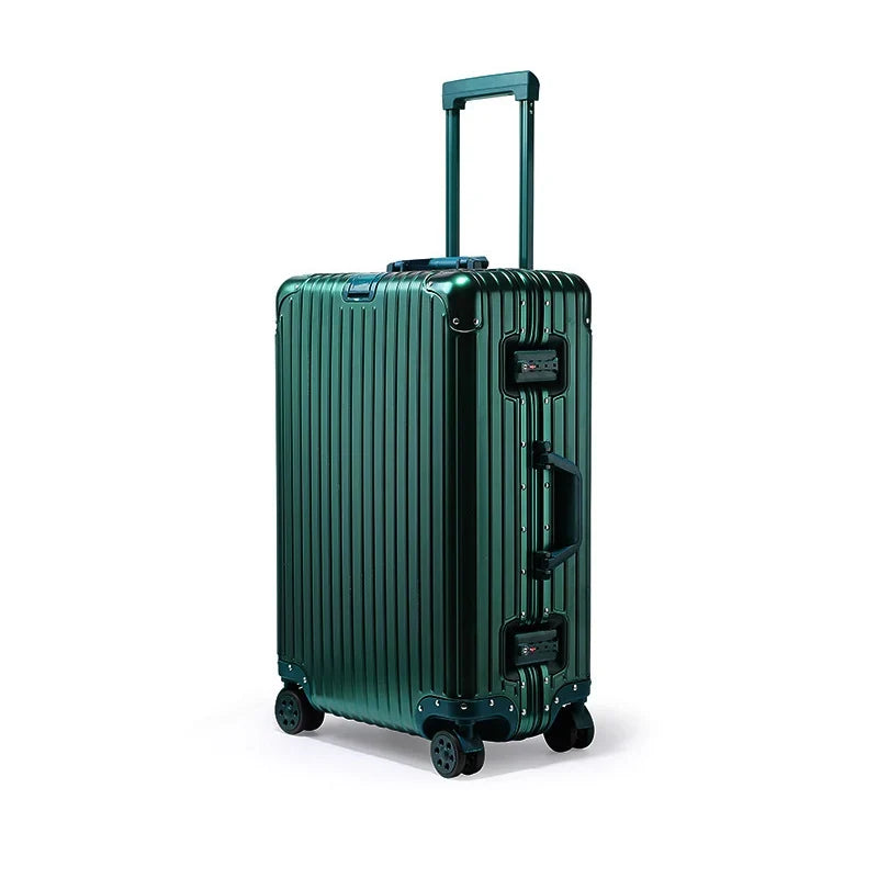 Unisex Durable Hard Shell Travel Luggage with Spinner Wheels